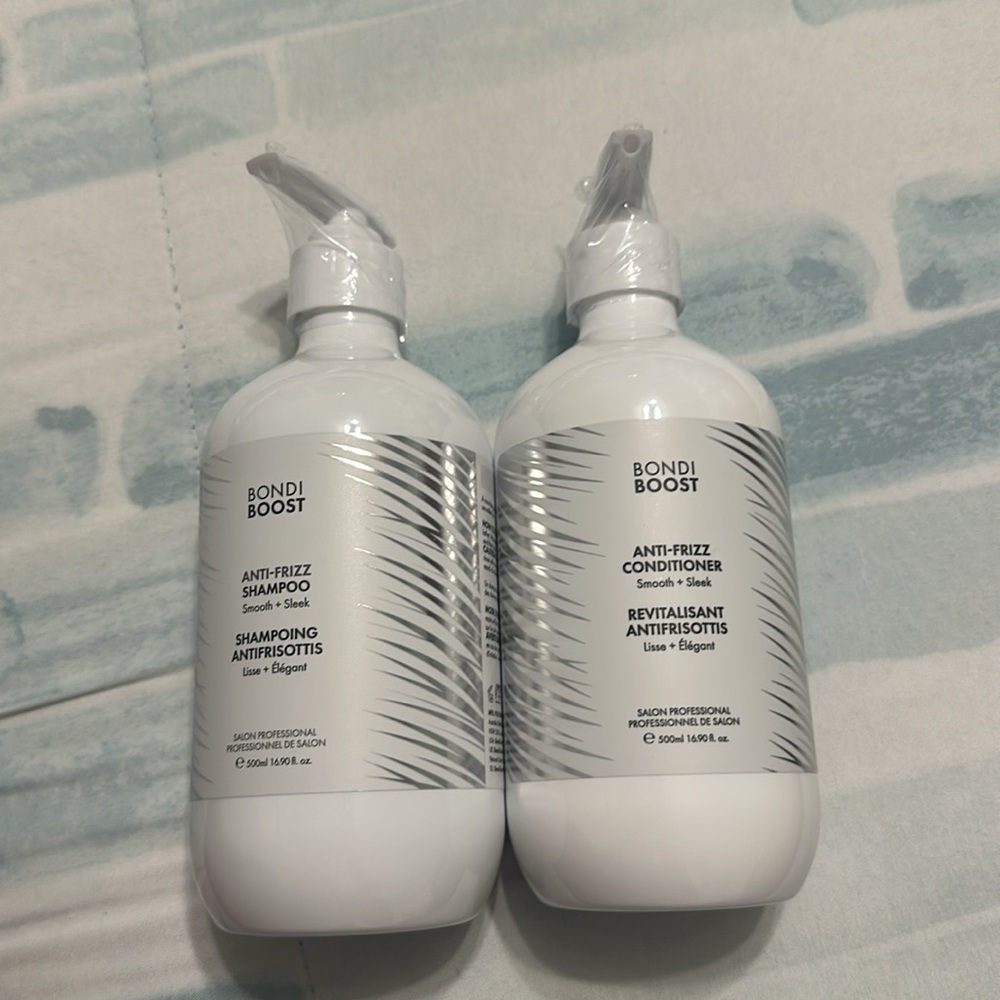 bondi boost anti-frizz shampoo and conditioner